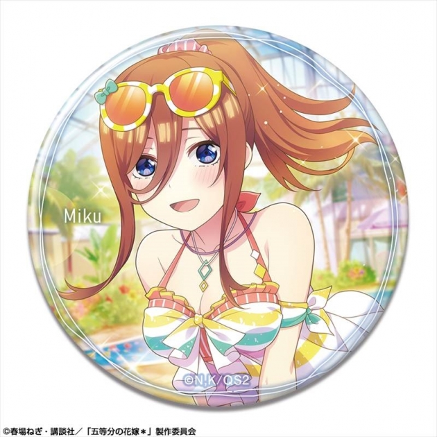 【グッズ-バッチ】五等分の花嫁* 缶バッジ Ver.2 デザイン08(中野三玖/B)
