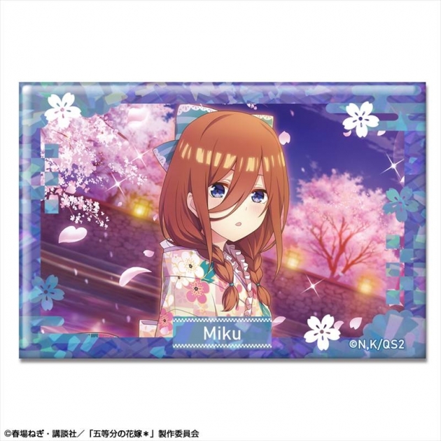 【グッズ-バッチ】五等分の花嫁* ホログラム缶バッジ Ver.2 デザイン03(中野三玖/A)

