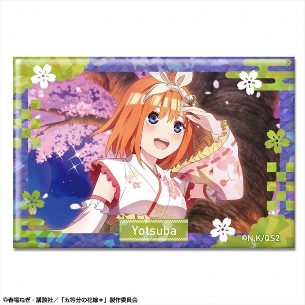 【グッズ-バッチ】五等分の花嫁* ホログラム缶バッジ Ver.2 デザイン04(中野四葉/A)
