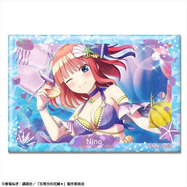 【グッズ-バッチ】五等分の花嫁* ホログラム缶バッジ Ver.2 デザイン07(中野二乃/B)
