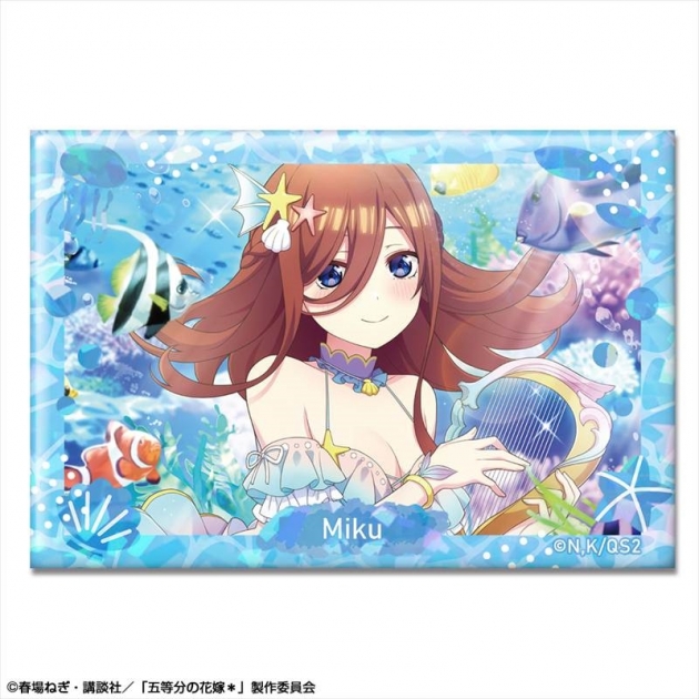 【グッズ-バッチ】五等分の花嫁* ホログラム缶バッジ Ver.2 デザイン08(中野三玖/B)
