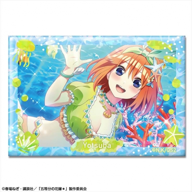 【グッズ-バッチ】五等分の花嫁* ホログラム缶バッジ Ver.2 デザイン09(中野四葉/B)
