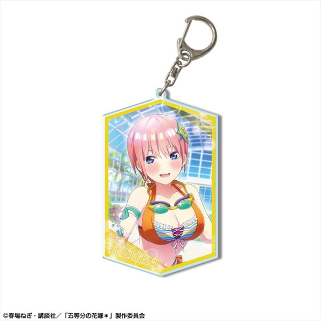 【グッズ-キーホルダー】五等分の花嫁* ビッグアクリルキーホルダー Ver.2 デザイン01(中野一花)
