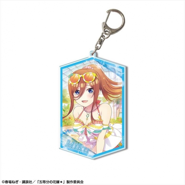 【グッズ-キーホルダー】五等分の花嫁* ビッグアクリルキーホルダー Ver.2 デザイン03(中野三玖)
