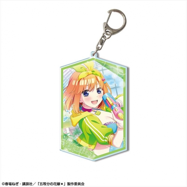 【グッズ-キーホルダー】五等分の花嫁* ビッグアクリルキーホルダー Ver.2 デザイン04(中野四葉)

