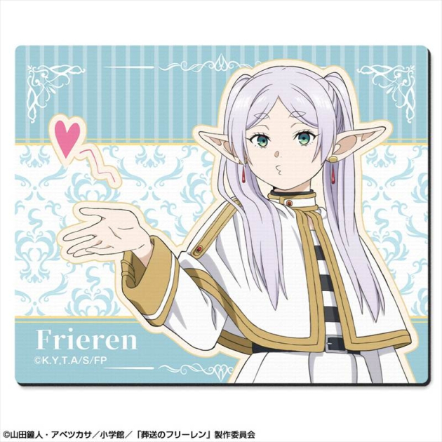 【グッズ-マウスパッド】TVアニメ「葬送のフリーレン」 ラバーマウスパッド Ver.2 デザイン01(フリーレン/A)
