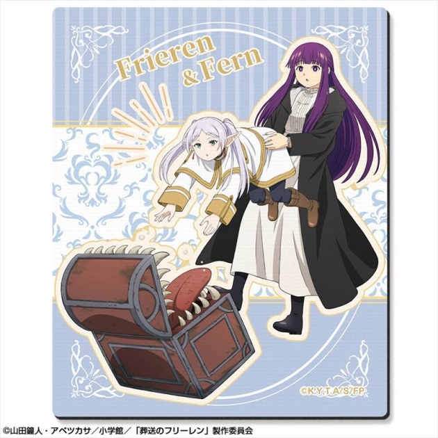 【グッズ-マウスパッド】TVアニメ「葬送のフリーレン」 ラバーマウスパッド Ver.2 デザイン07(フリーレン&フェルン)
