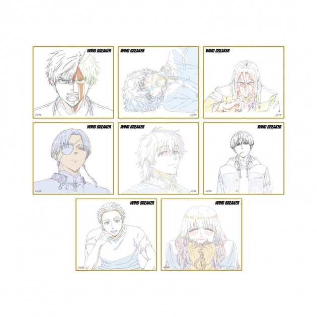 【グッズ-色紙】WIND BREAKER ミニ色紙コレクション
