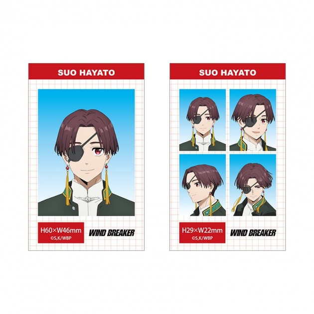 【グッズ-ブロマイド】WIND BREAKER 証明写真風ブロマイドセット【蘇枋隼飛】
