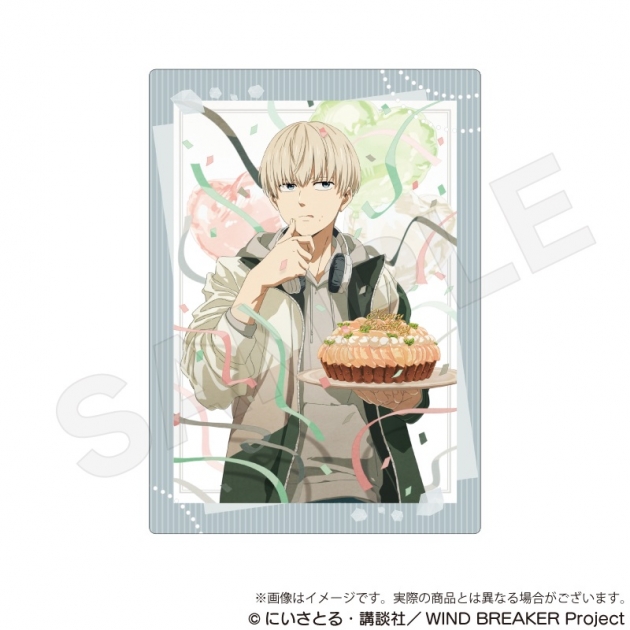 【グッズ-カードケース】WIND BREAKER クリアケース お誕生日イラストver. 梶蓮

