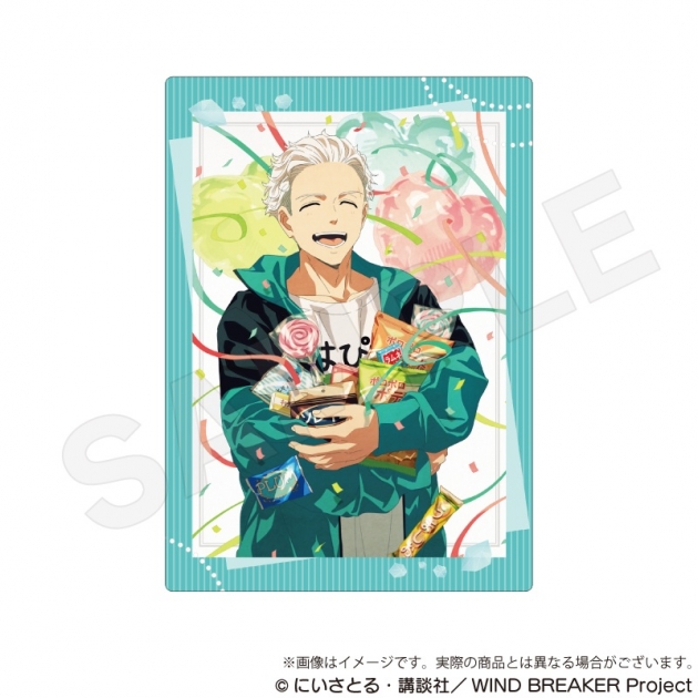 【グッズ-カードケース】WIND BREAKER クリアケース お誕生日イラストver. 梅宮一
