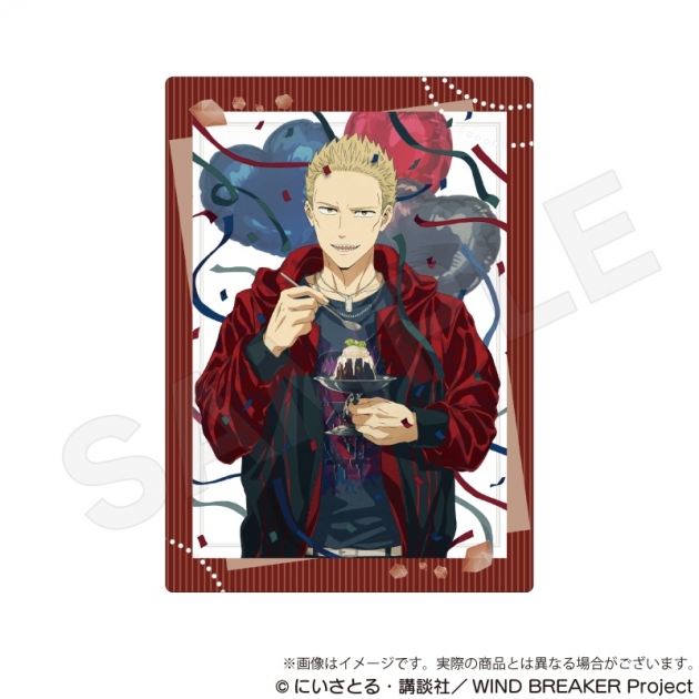 【グッズ-カードケース】WIND BREAKER クリアケース お誕生日イラストver. 柊登馬

