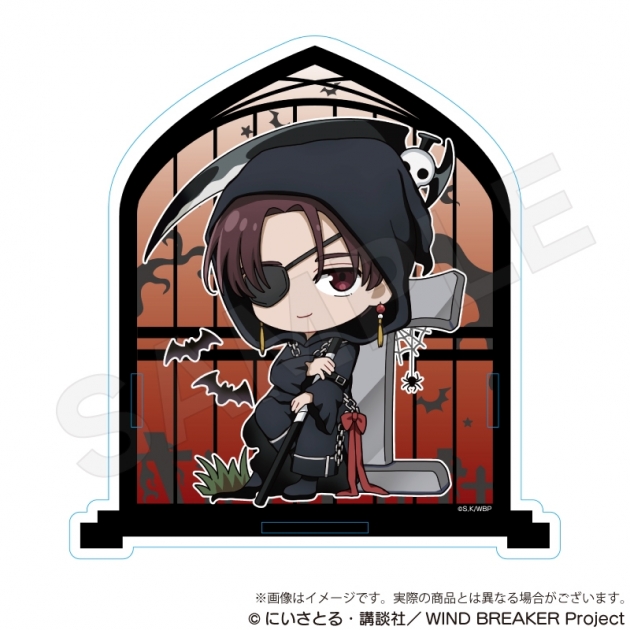 【グッズ-ペン立て】WIND BREAKER アクリルペンスタンド ブラックハロウィンver. 蘇枋隼飛
