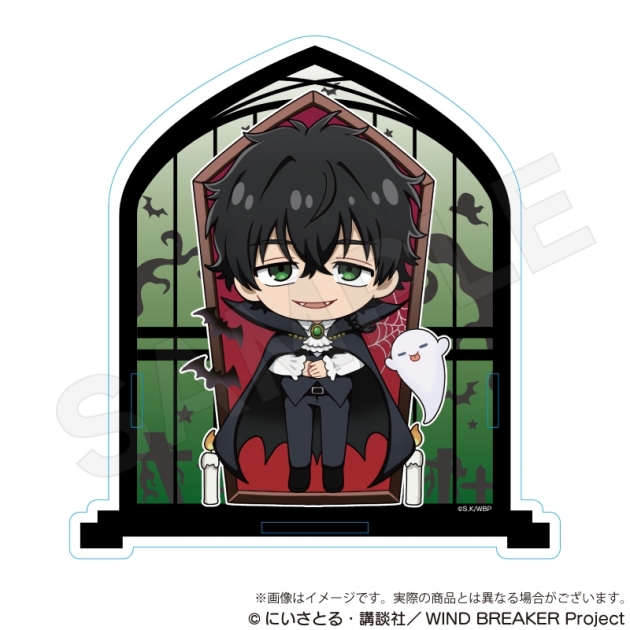 【グッズ-ペン立て】WIND BREAKER アクリルペンスタンド ブラックハロウィンver. 十亀条
