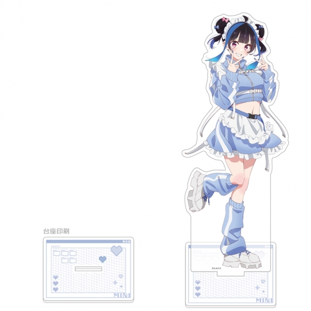 【グッズ-スタンドポップ】彼女、お借りします 描き下ろし特大アクリルスタンド(八重森みに/ジャージメイド)
