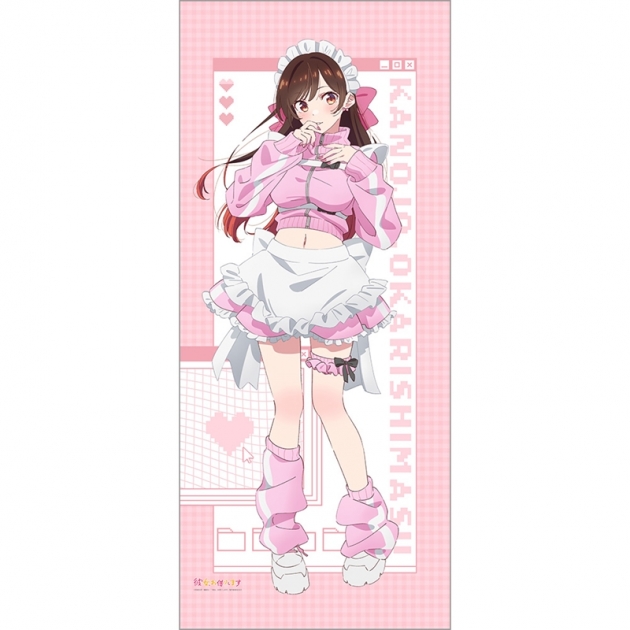 【グッズ-タペストリー】彼女、お借りします 描き下ろし特大タペストリー(水原千鶴/ジャージメイド)
