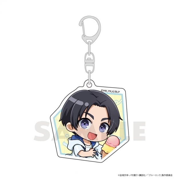 【グッズ-キーホルダー】ブルーロック アクリルキーホルダー(七星 虹郎/バカンス2)
