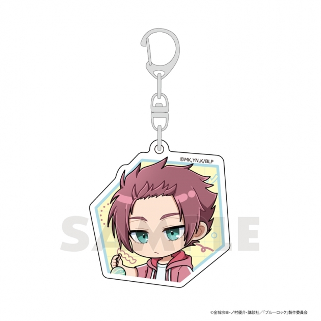 【グッズ-キーホルダー】ブルーロック アクリルキーホルダー(糸師 冴/バカンス2)
