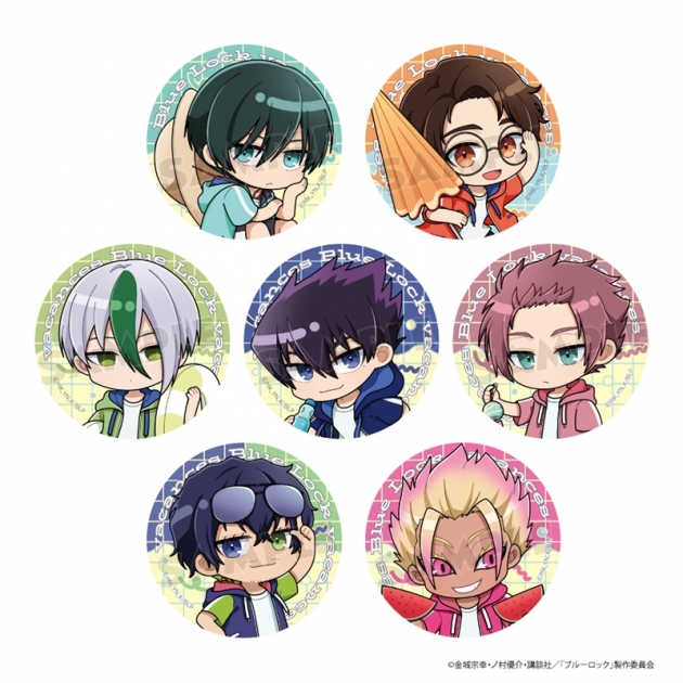 【グッズ-バッチ】ブルーロック トレーディング缶バッジ(バカンス2/ver.B)

