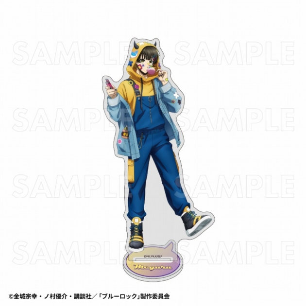 【グッズ-スタンドポップ】TVアニメ『ブルーロック』 でびデコパーカー アクリルスタンド【蜂楽 廻】
