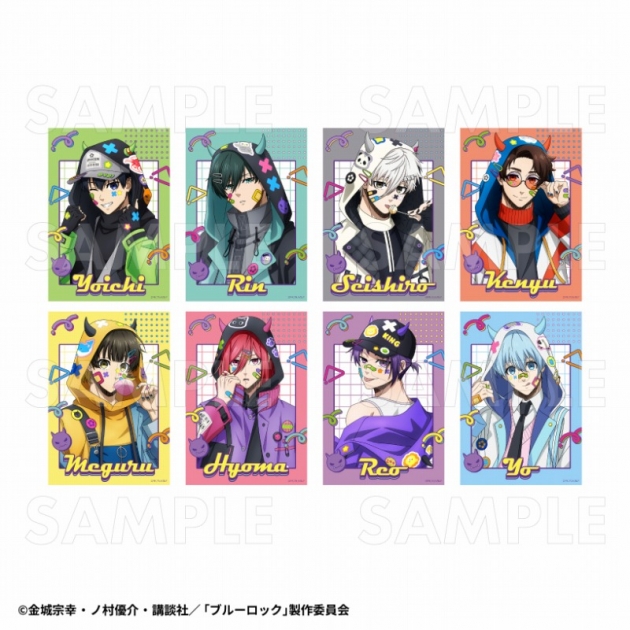 【グッズ-ブロマイド】TVアニメ『ブルーロック』 でびデコパーカー トレーディングブロマイド
