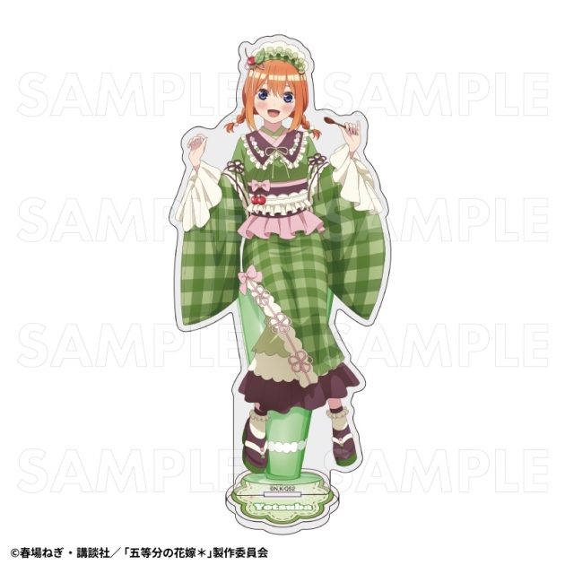 【グッズ-スタンドポップ】五等分の花嫁* 和パフェドレスver. アクリルスタンド【中野四葉】

