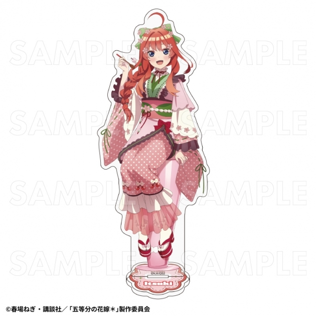 【グッズ-スタンドポップ】五等分の花嫁* 和パフェドレスver. アクリルスタンド【中野五月】
