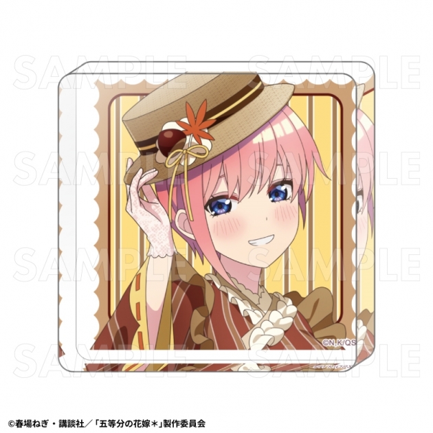 【グッズ-置きもの】五等分の花嫁* 和パフェドレスver. アクリルミニブロック【中野一花】
