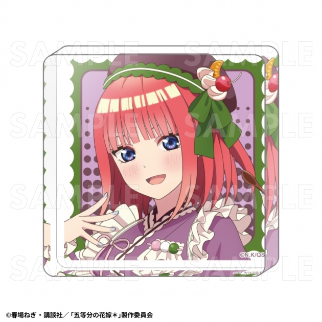 【グッズ-置きもの】五等分の花嫁* 和パフェドレスver. アクリルミニブロック【中野二乃】
