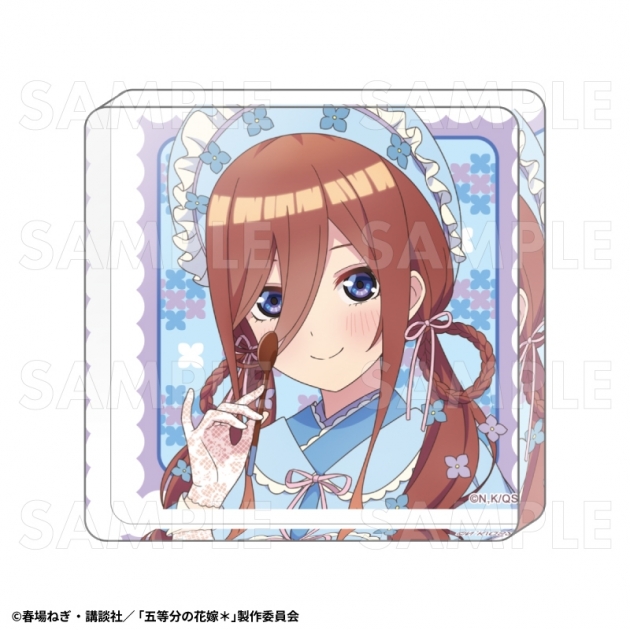 【グッズ-置きもの】五等分の花嫁* 和パフェドレスver. アクリルミニブロック【中野三玖】
