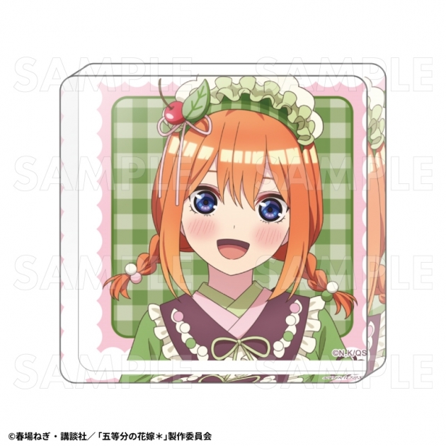 【グッズ-置きもの】五等分の花嫁* 和パフェドレスver. アクリルミニブロック【中野四葉】
