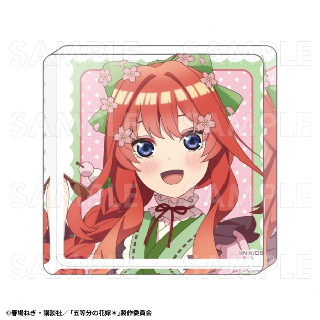 【グッズ-置きもの】五等分の花嫁* 和パフェドレスver. アクリルミニブロック【中野五月】
