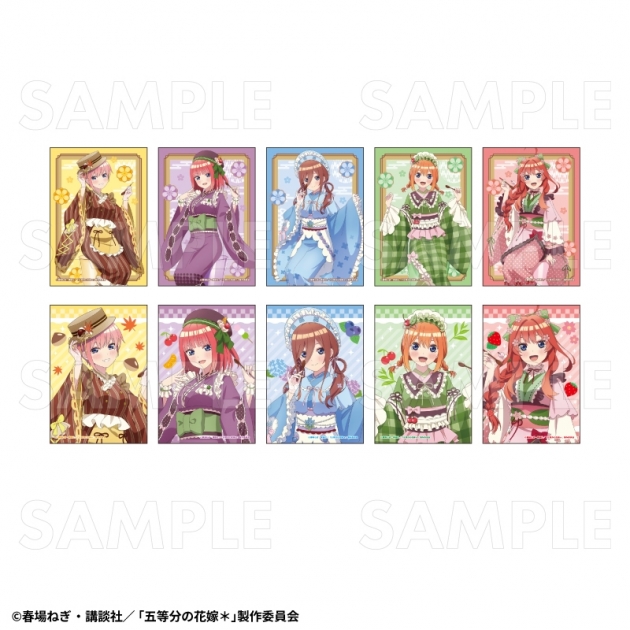 【グッズ-ブロマイド】五等分の花嫁* 和パフェドレスver. トレーディングブロマイド
