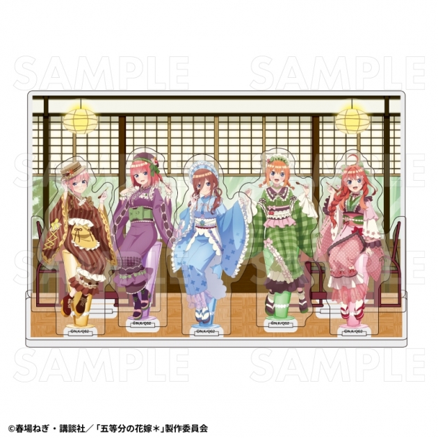 【グッズ-スタンドポップ】五等分の花嫁* 和パフェドレスver. アクリルジオラマ

