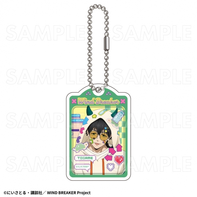 【グッズ-キーホルダー】TVアニメ『WIND BREAKER』 【でびデコパーカー】 アクリルキーホルダー【十亀 条】
