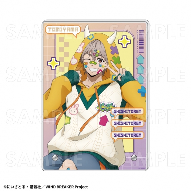 【グッズ-ボード】TVアニメ『WIND BREAKER』 【でびデコパーカー】 アクリルボード【兎耳山 丁子】
