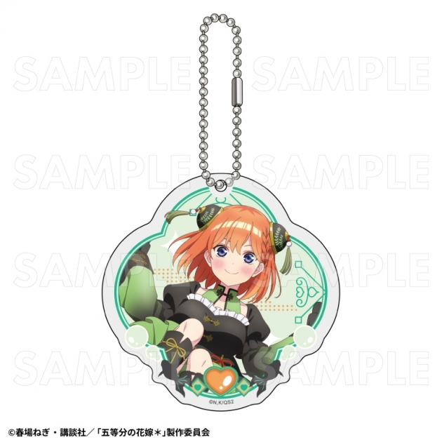 【グッズ-キーホルダー】TVスペシャルアニメ『五等分の花嫁*』金魚絢爛 アクリルキーホルダー【中野四葉B】
