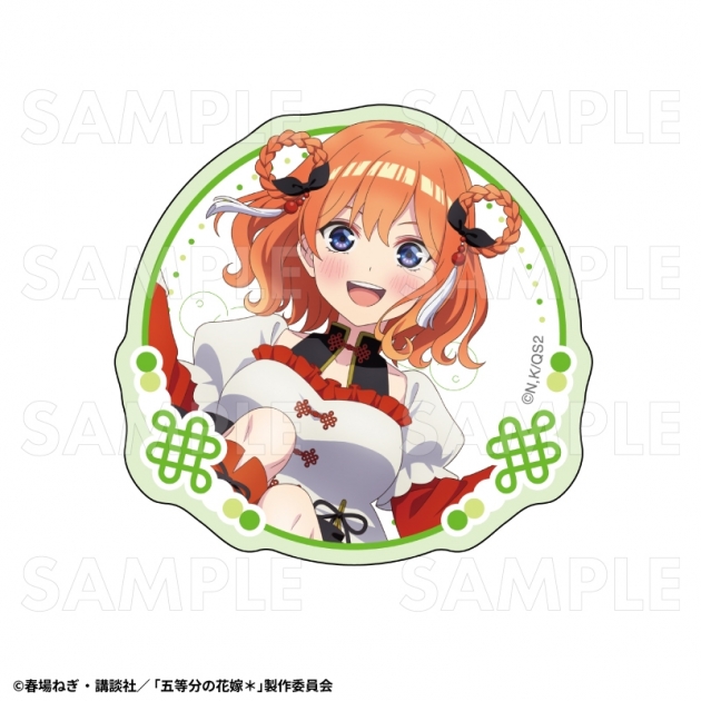 【グッズ-ステッカー】TVスペシャルアニメ『五等分の花嫁*』金魚絢爛 ダイカットステッカー【中野四葉A】

