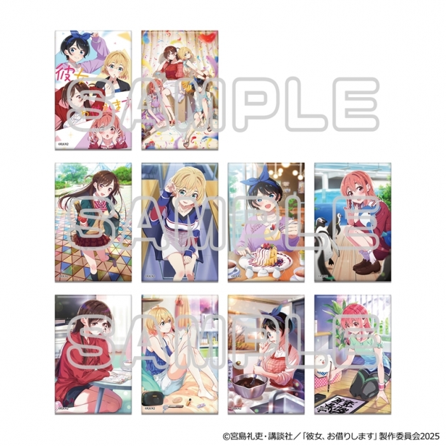 【グッズ-バッチ】彼女、お借りします メモリアルトレーディングスクエア缶バッジ Vol.2
