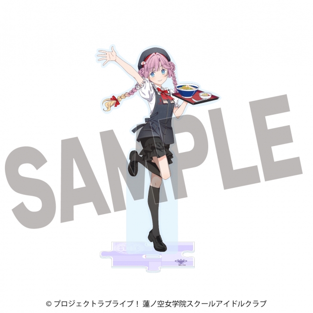 【グッズ-スタンドポップ】ラブライブ!蓮ノ空女学院スクールアイドルクラブ ラブライブ!蓮ノ空女学院スクールアイドルクラブ×8番らーめんコラボ アクリルスタンド 安養寺 姫芽
