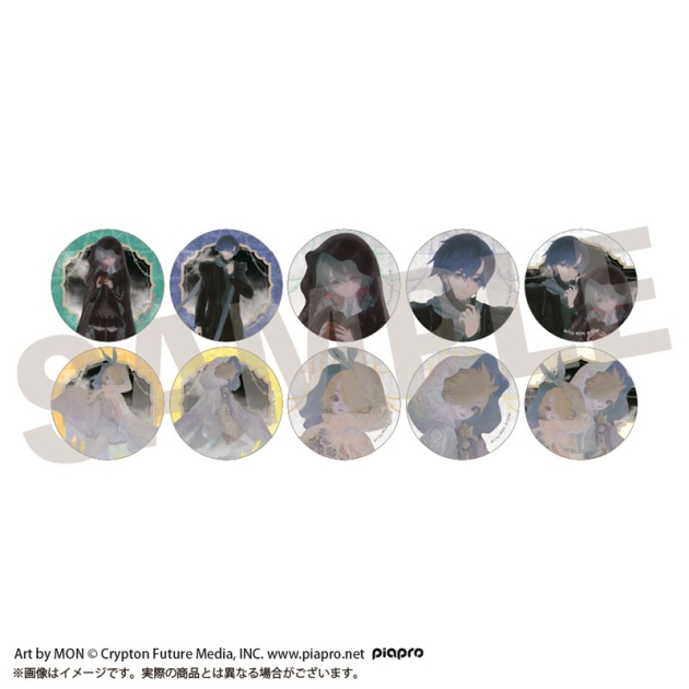 【グッズ-バッチ】VOCALOID STEAKA 『ヲチラレ』 初音ミク × オバケン トレーディング缶バッジ(全10種)
