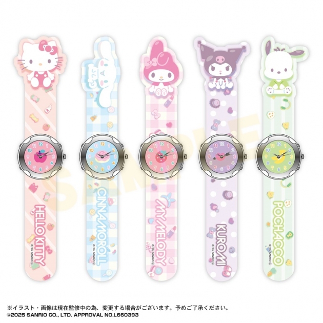 【グッズ-時計】サンリオキャラクターズ スナッピングウォッチ2
