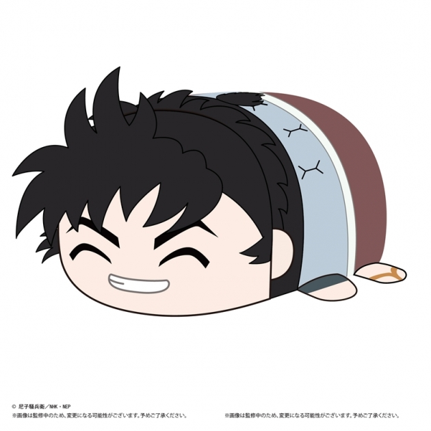 【グッズ-ぬいぐるみ】忍たま乱太郎 ぽてコロマスコットBIG7 D:浜守一郎
