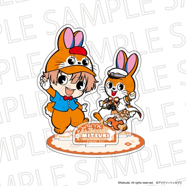 【グッズ-スタンドポップ】クッピーラムネ×IDOLiSH7 アクリルスタンド クッピー&和泉三月

