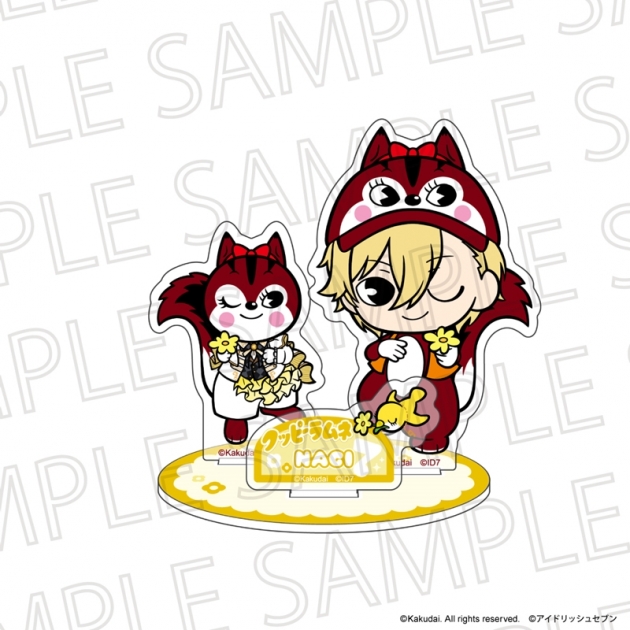 【グッズ-スタンドポップ】クッピーラムネ×IDOLiSH7 アクリルスタンド ラム&六弥ナギ
