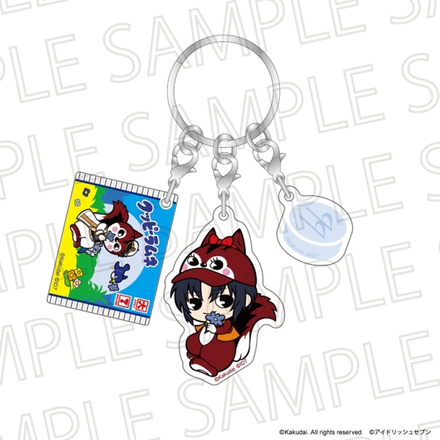 【グッズ-キーホルダー】クッピーラムネ×IDOLiSH7 三連アクリルキーホルダー ラム&和泉一織
