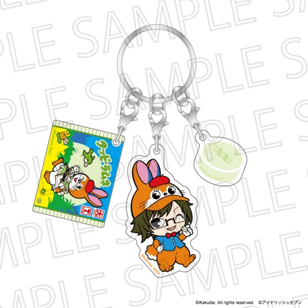 【グッズ-キーホルダー】クッピーラムネ×IDOLiSH7 三連アクリルキーホルダー クッピー&二階堂大和
