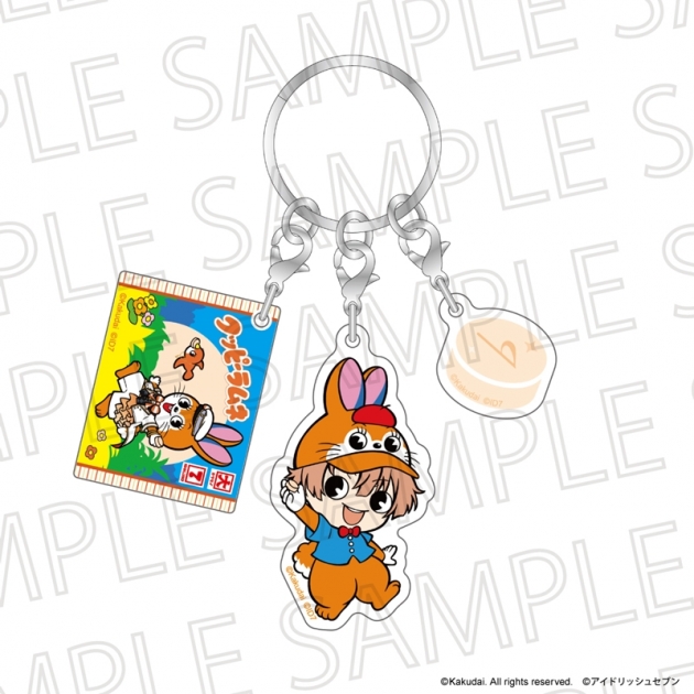 【グッズ-キーホルダー】クッピーラムネ×IDOLiSH7 三連アクリルキーホルダー クッピー&和泉三月
