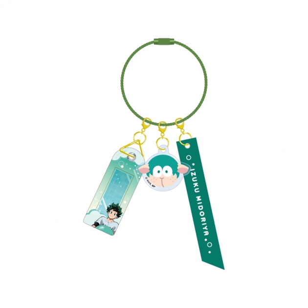 【グッズ-キーホルダー】僕のヒーローアカデミア ネームタグキーホルダー アニマルビーチボールVer. 緑谷出久
