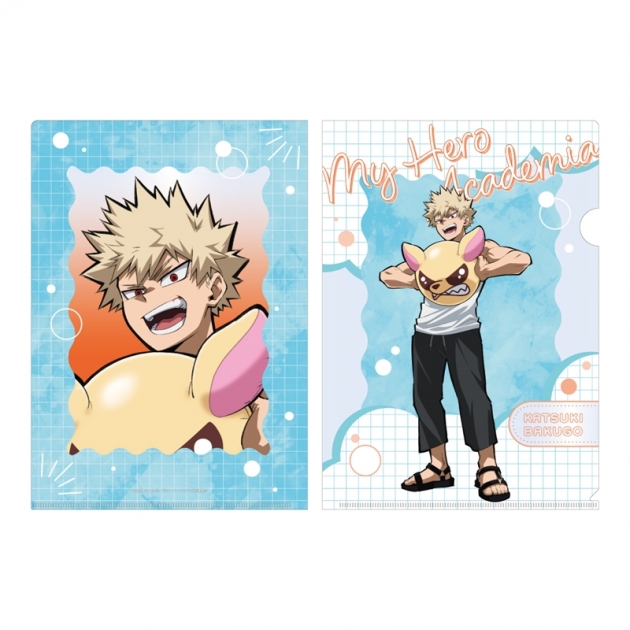 【グッズ-クリアファイル】僕のヒーローアカデミア クリアファイル アニマルビーチボールVer. 爆豪勝己
